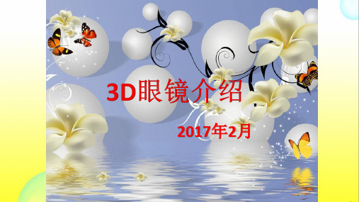 3d眼镜介绍精品PPT课件