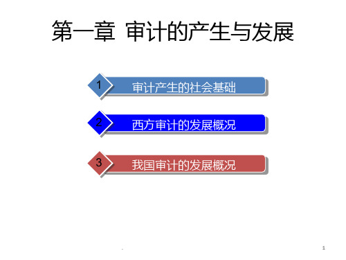 审计的产生与发展PPT课件