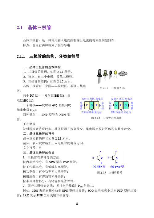 晶体三极管与场效应管的详细介绍