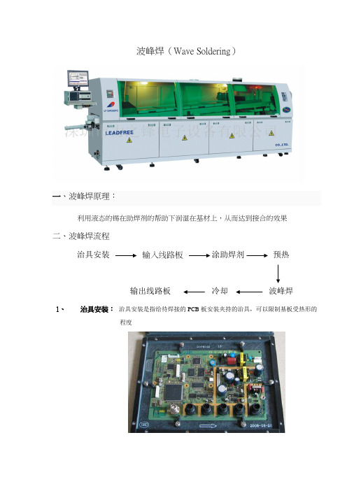 波峰焊原理与介绍