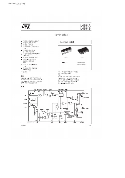 L4981AD中文翻译