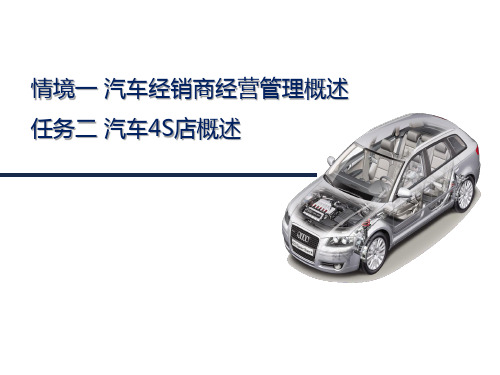 《汽车经销商经营实务与管理》课件——1-2 汽车4S店概述