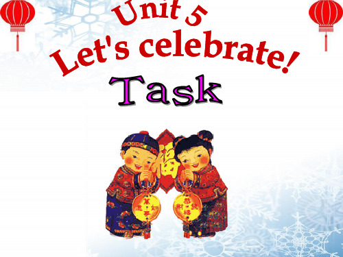 七年级英语上册牛津译林版课件:Unit5 Task公开课