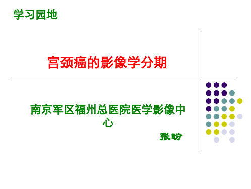 培训_宫颈癌的影像学分期—张盼