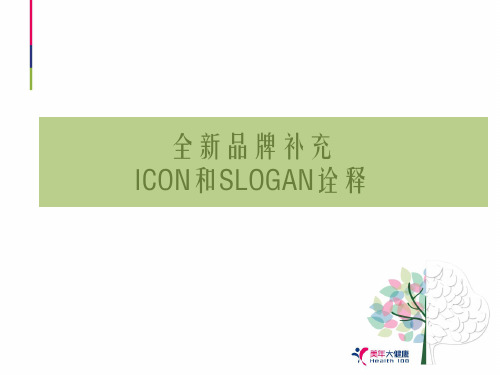 美年品牌ICON和SLOGAN诠释