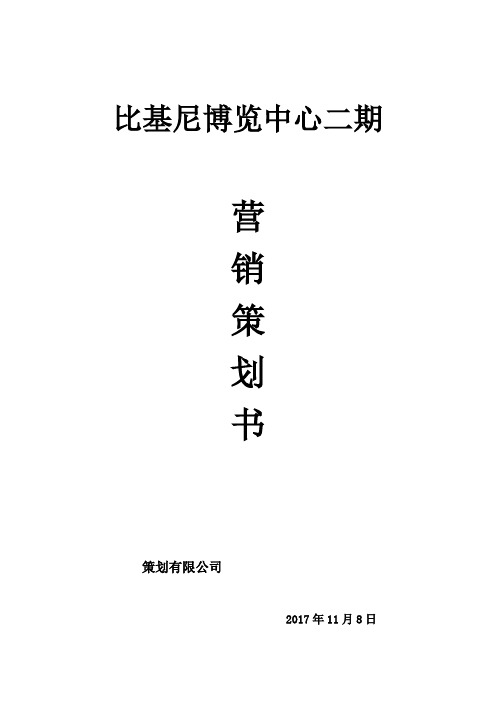 比基尼海景房房地产策划方案