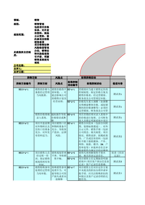 RE-a-销售管理模板(V2