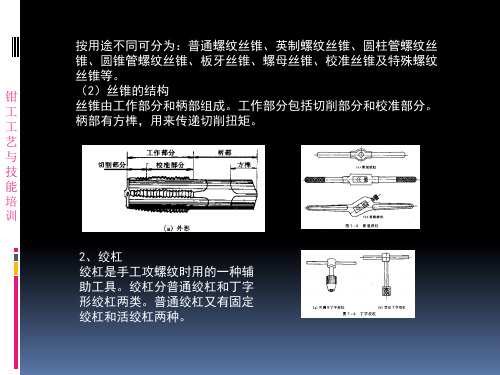 攻丝套丝及矫正和弯曲