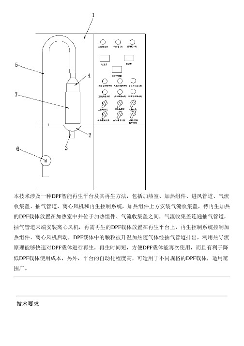 DPF智能再生平台及其再生方法与相关技术