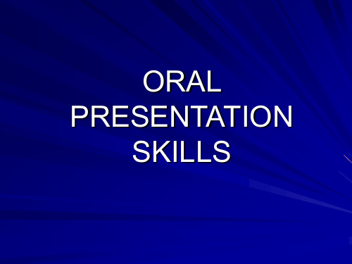 学术会议Oral-Presentation-Skills