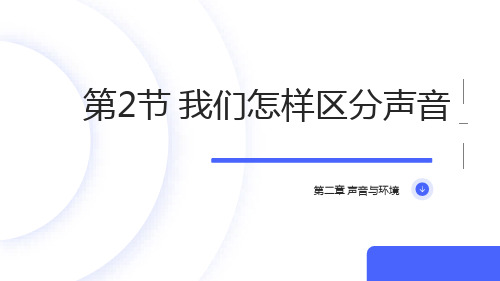 我们怎样区分声音沪粤版八年级上册物理(2)