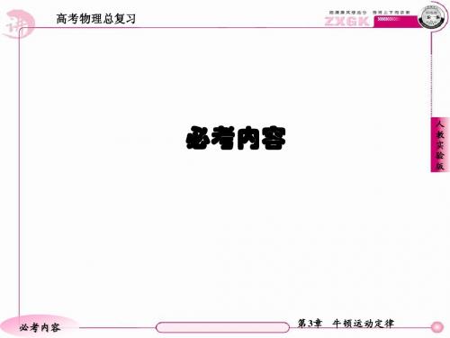 3-2牛顿第二定律