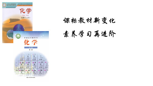 2020年鲁科版必修一必修二新教材备交流文件课标教材新变化