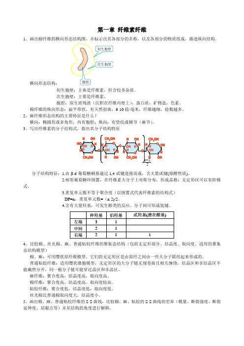 纤维化学与物理