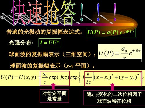 10-标量衍射理论2-角谱及其传播