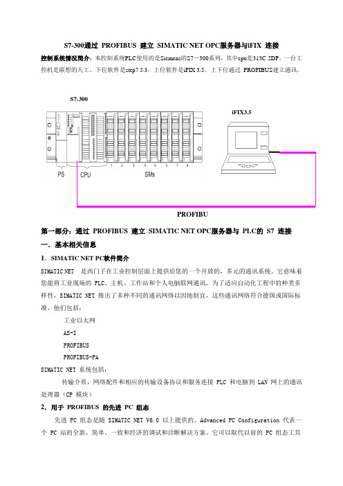 S7-300与iFIX 通讯