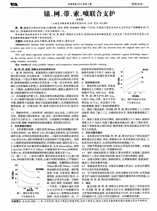 锚、网、带、索、喷联合支护