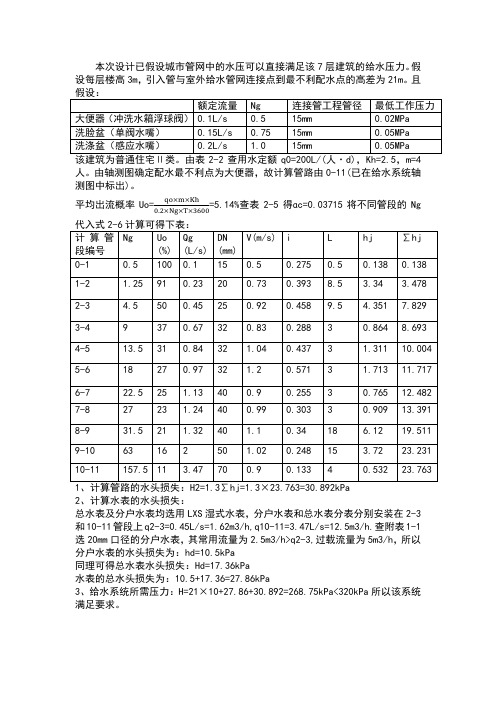 计算过程