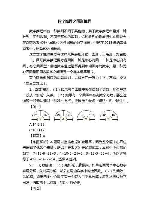 数字推理之图形推理