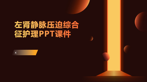 左肾静脉压迫综合征护理PPT课件