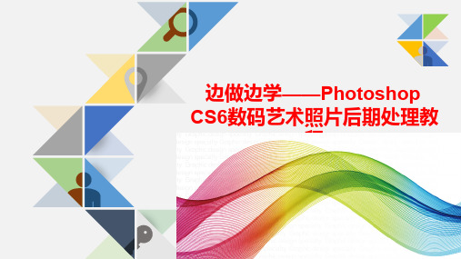 Photoshop CS6数码照片地艺术调色技术