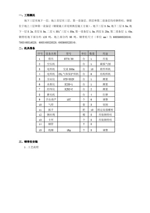 劲性混凝土施工技术交底