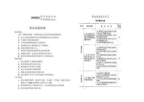 高级球团工