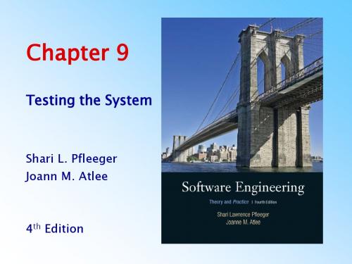 PA-chapter09-Testing the System