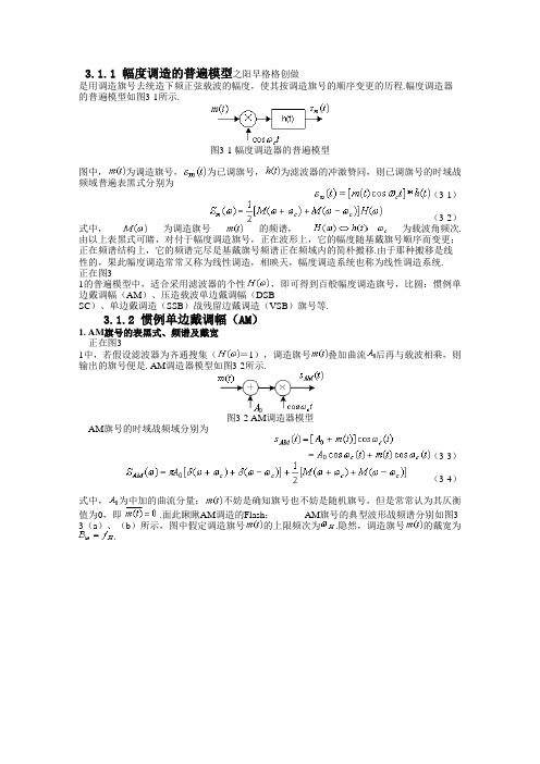 AM幅度调制解调