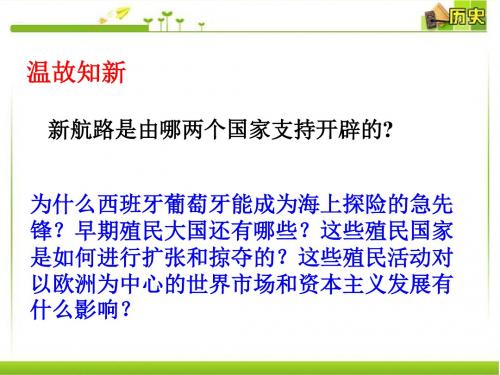 岳麓版必修2第二单元第8课欧洲殖民者的扩张与掠夺(共33张PPT)