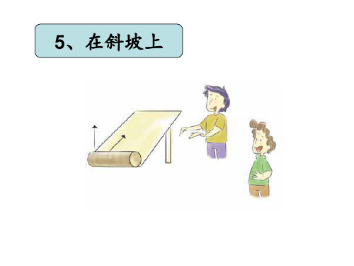 五年级上册科学课件-2.5 在斜坡上|湘教版 (共14张PPT)(1)