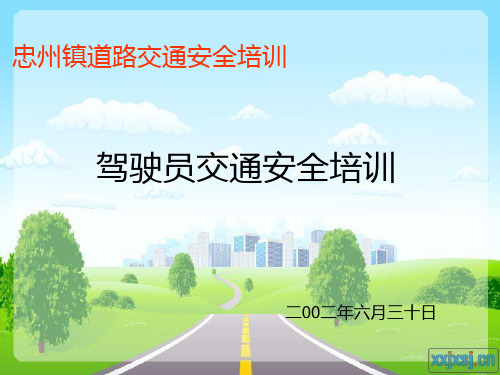 道路交通安全培训课件(共 49张PPT)