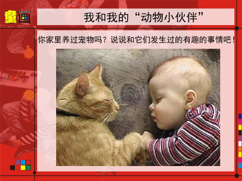 儿童美术课件我和我的动物“小伙伴”
