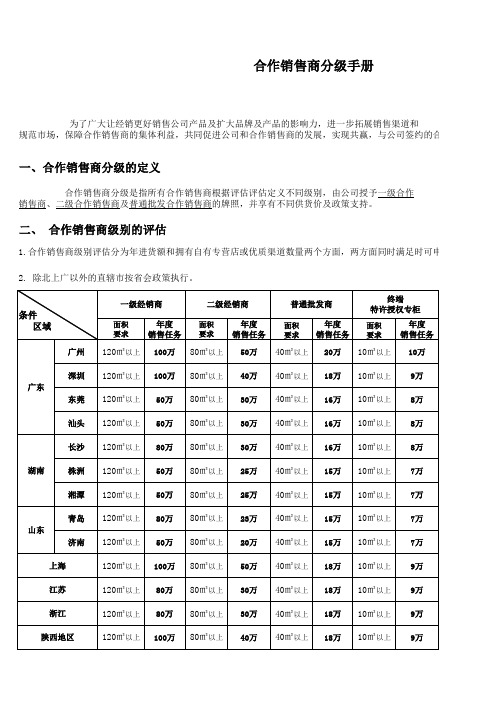 合作销售商分级手册11-27