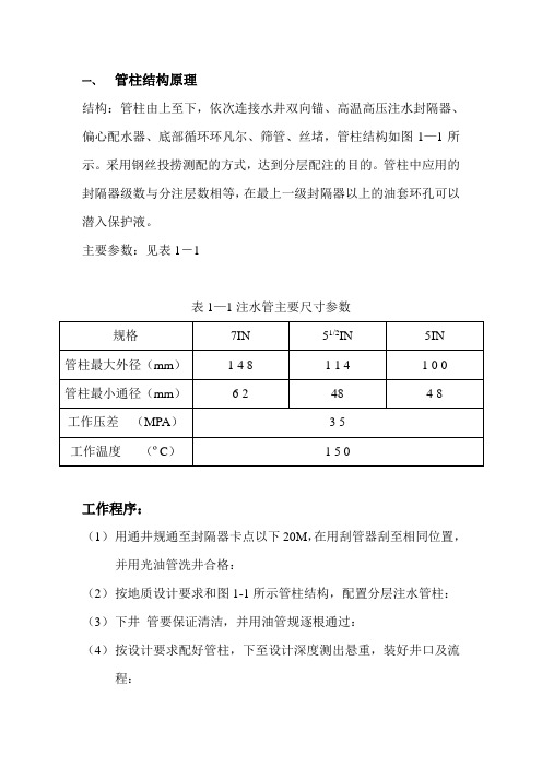 高压注水封隔器简介