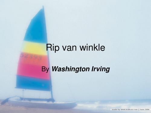 rip van winkle