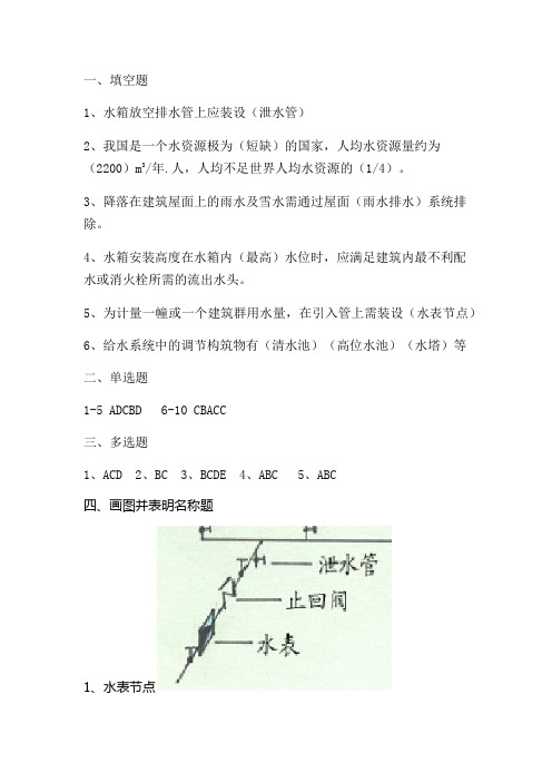 哈工大建筑设备水