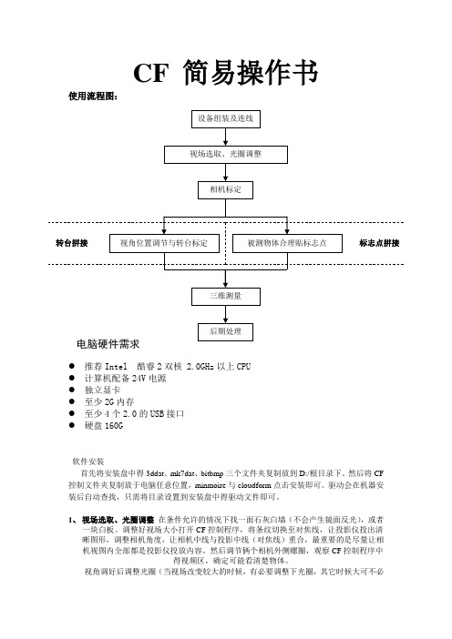 CF 简易操作书