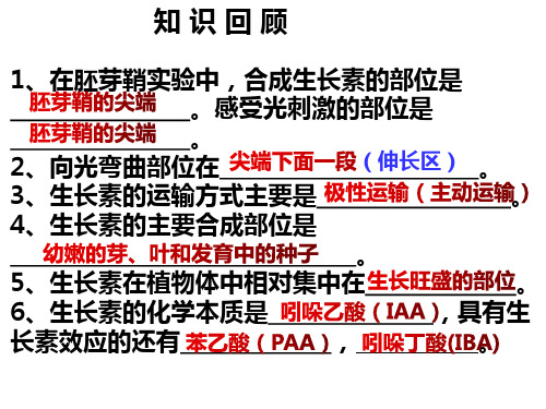 3.2生长素的生理作用