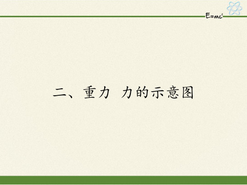 苏科版物理八年级下册 第八章   第二节、重力 力的示意图  课件