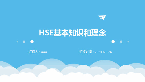 HSE基本知识和理念