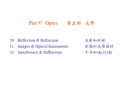 PartV.Optics第五部光学