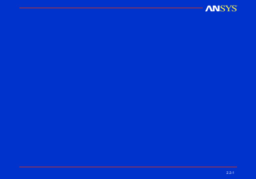 ANSYS电磁场官方培训手册第二章2PPT课件