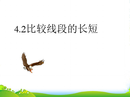 北师大版七年级数学上册42《比较线段的长短》课件