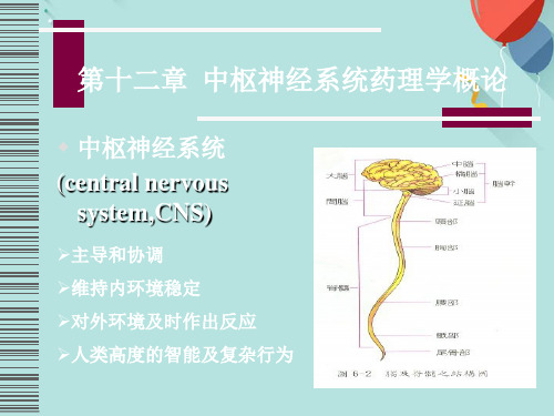 中枢神经系统药理学PPT优选版