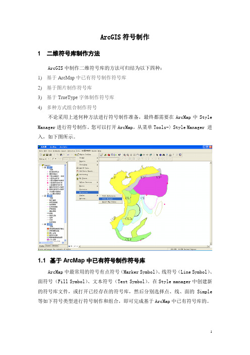 (完整版)ArcGIS符号库制作方法