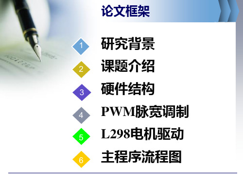 基于AT89S52单片机直流电机PWM控制系统_-毕业论文答辩PPT