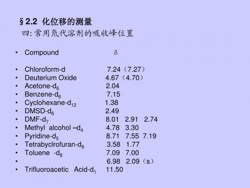 波谱分析(4)