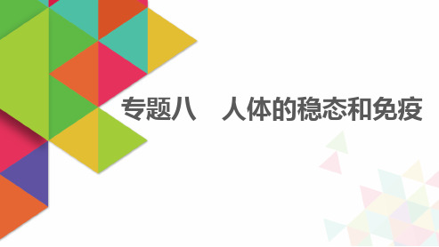 二轮复习专题八  人体的稳态和免疫