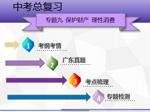 专题9  保护财产  理性消费